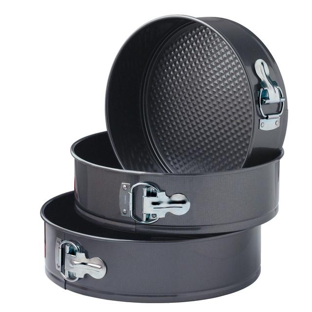 Sunbeam 3 Piece Non-Stick Round Springform Pan Set