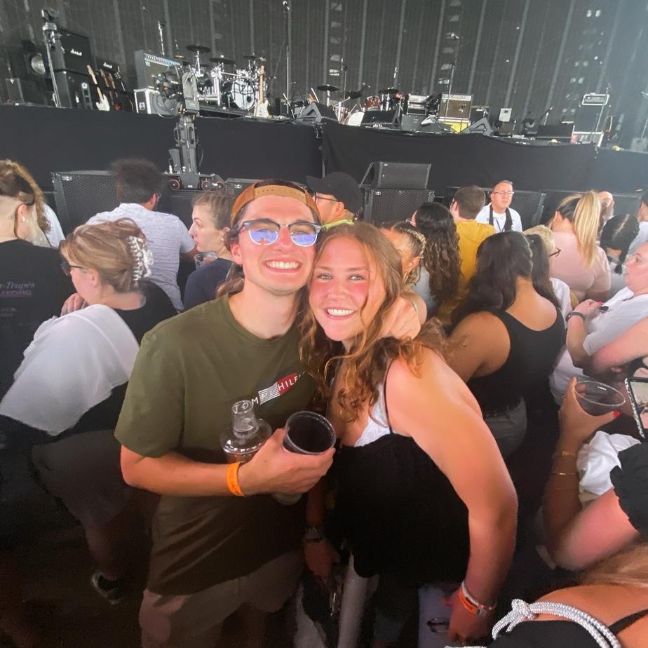 fourth concert together! (yes i know we like music ok)