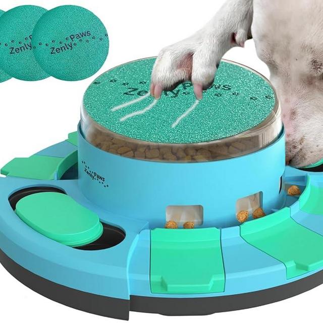 ZENLY PAWS Dog Nail File Toy | Dog Scratch Pad For Nails | Dog Nail Scratch Board | Scratch Pad For Dogs | Dog Nail File Board | Dog Scratch Board | Nail File For Dogs | Scratch Boards For Dogs| Filer