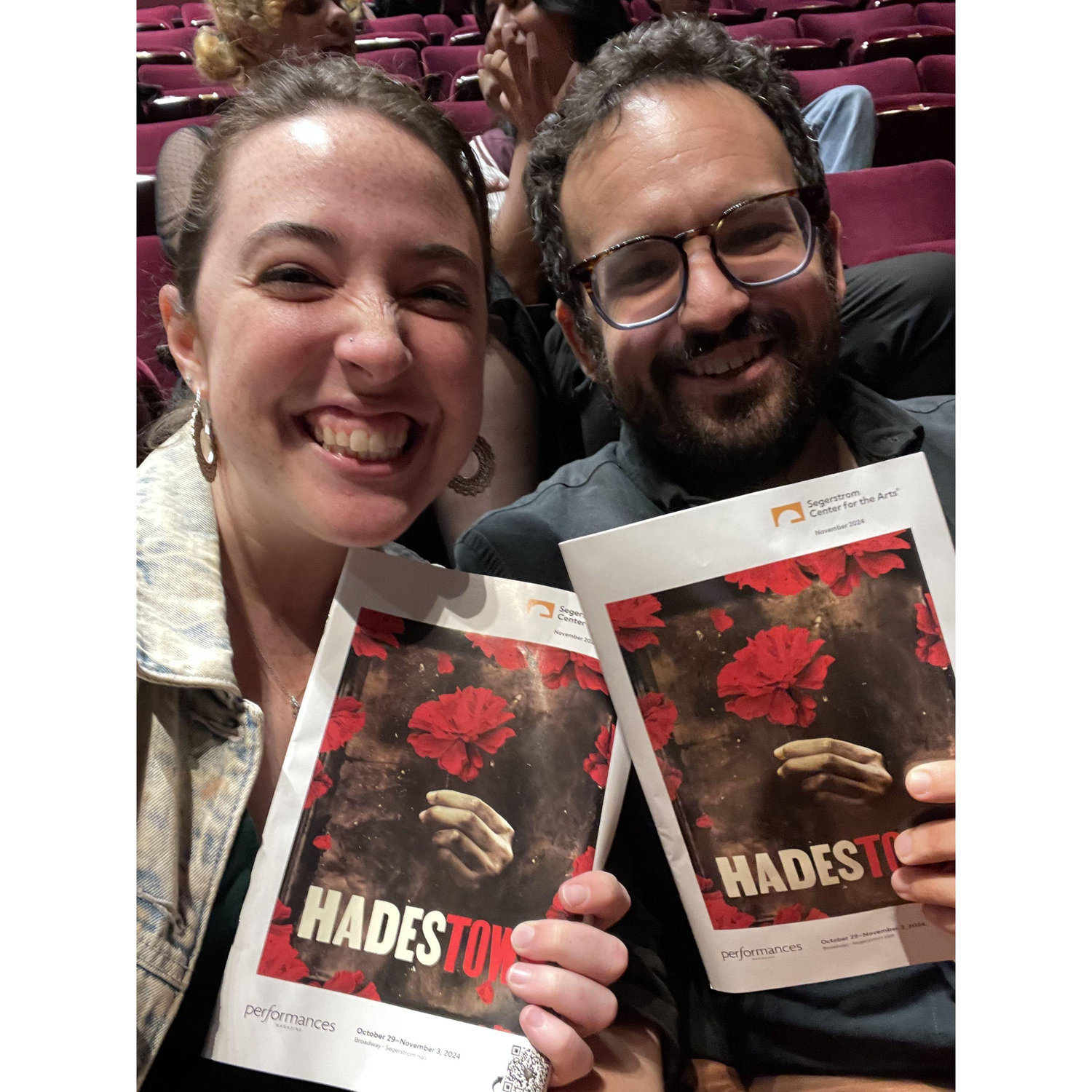 The first musical we saw together
