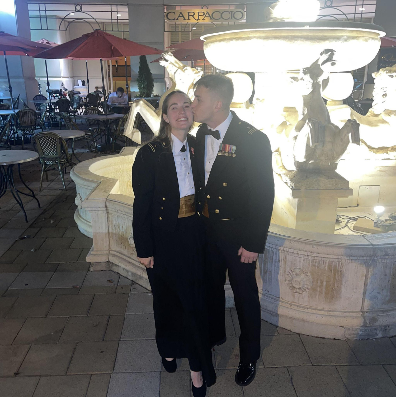 Our first Marine Corps Ball together in Annapolis, MD!