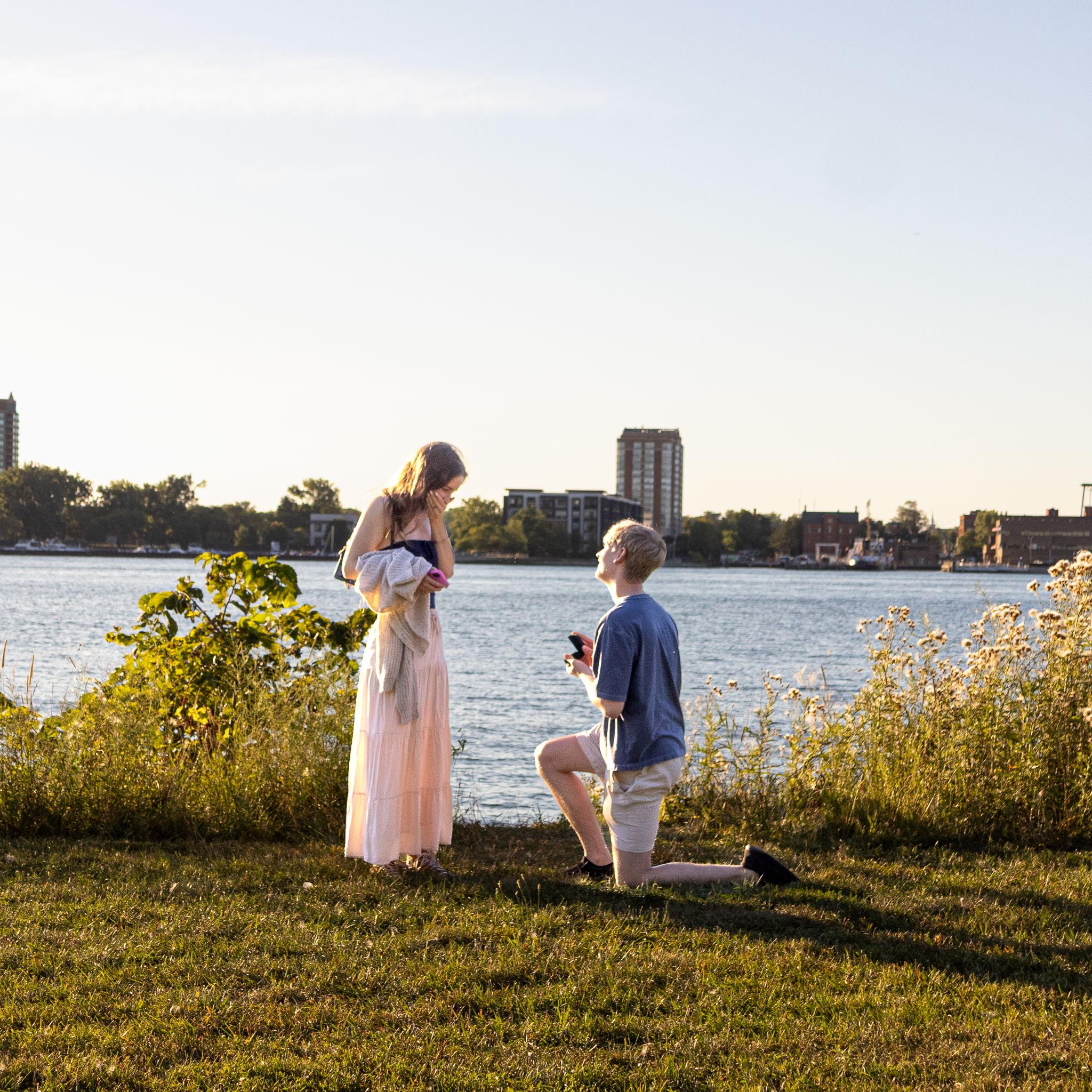 When Peyton proposed!