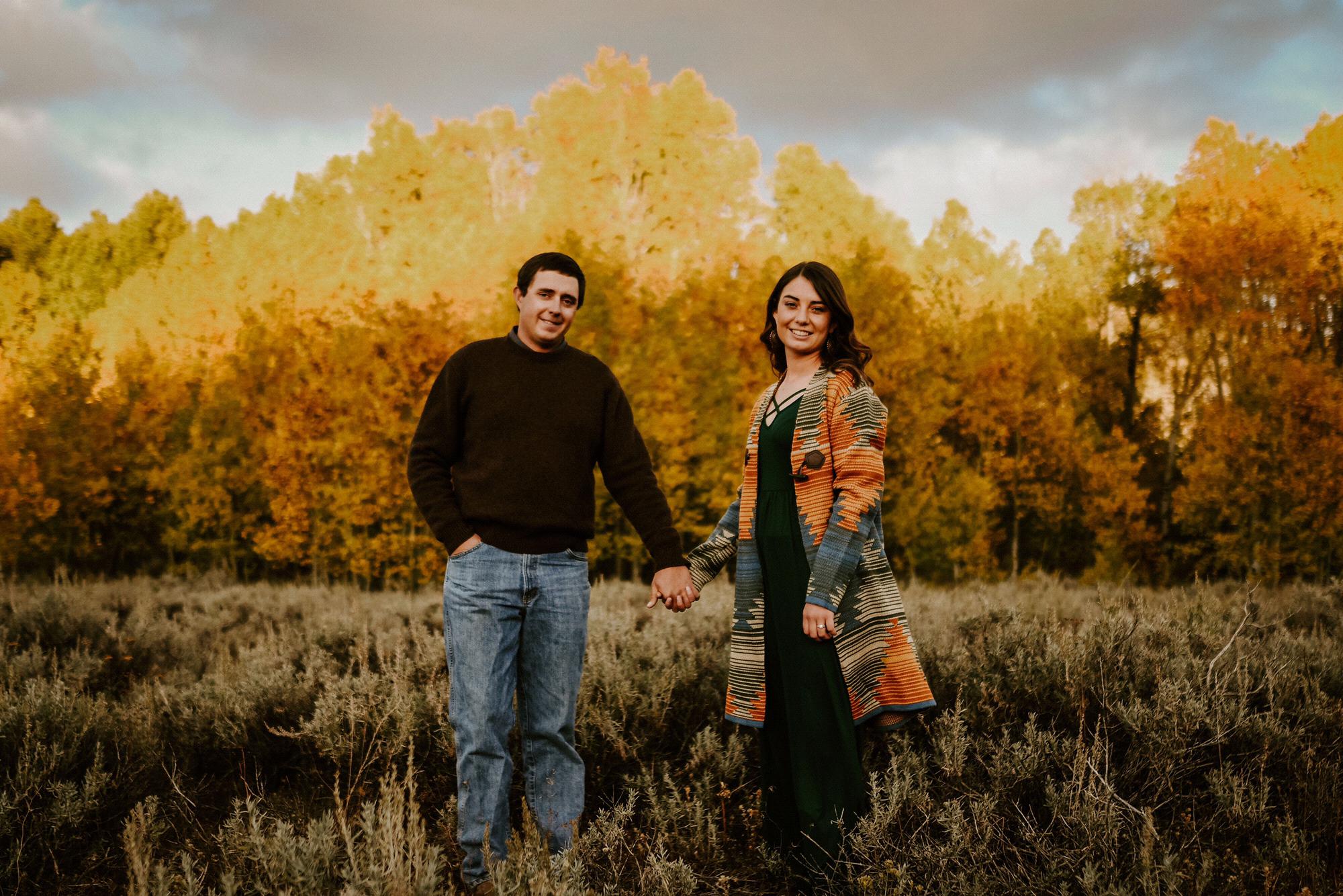 We took engagement photos in one of our favorite spots on the planet.