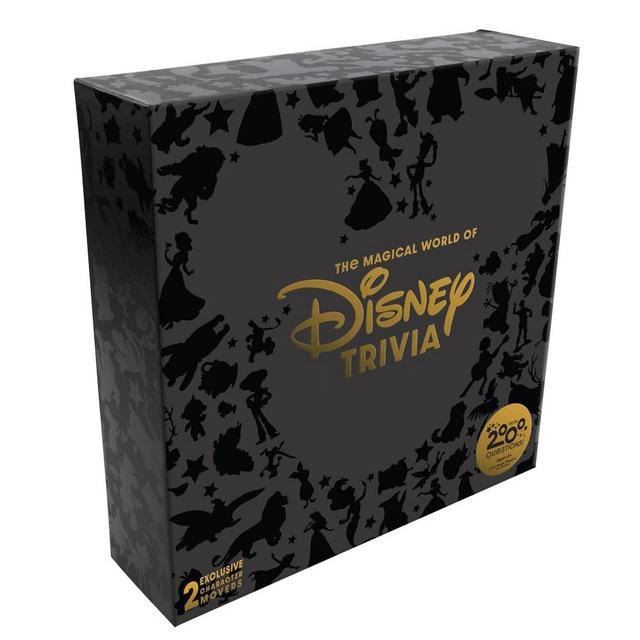 The Magical World of Disney Trivia Family Board Game - Exclusive Extra Disney and Pixar Characters - 2,000 Questions - Special Cards for Children - Features Collectible Sketch Art - Ages 6+