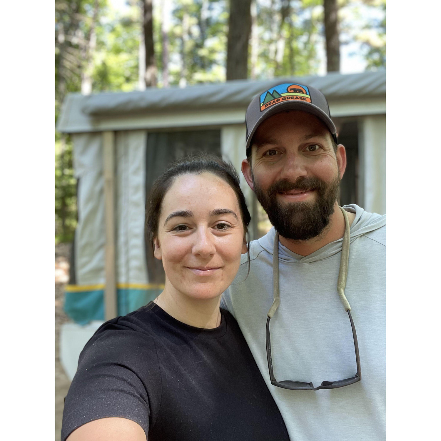 Our first camping trip with the pop-up