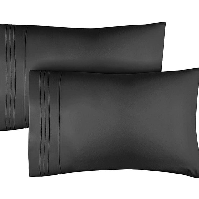Queen Size Pillow Cases Set of 2 – Soft, Premium Quality Pillowcase Covers – Machine Washable Protectors – 20x26 & 20x30 Pillows for Sleeping 2 Piece - Queen Size Pillow Case Set