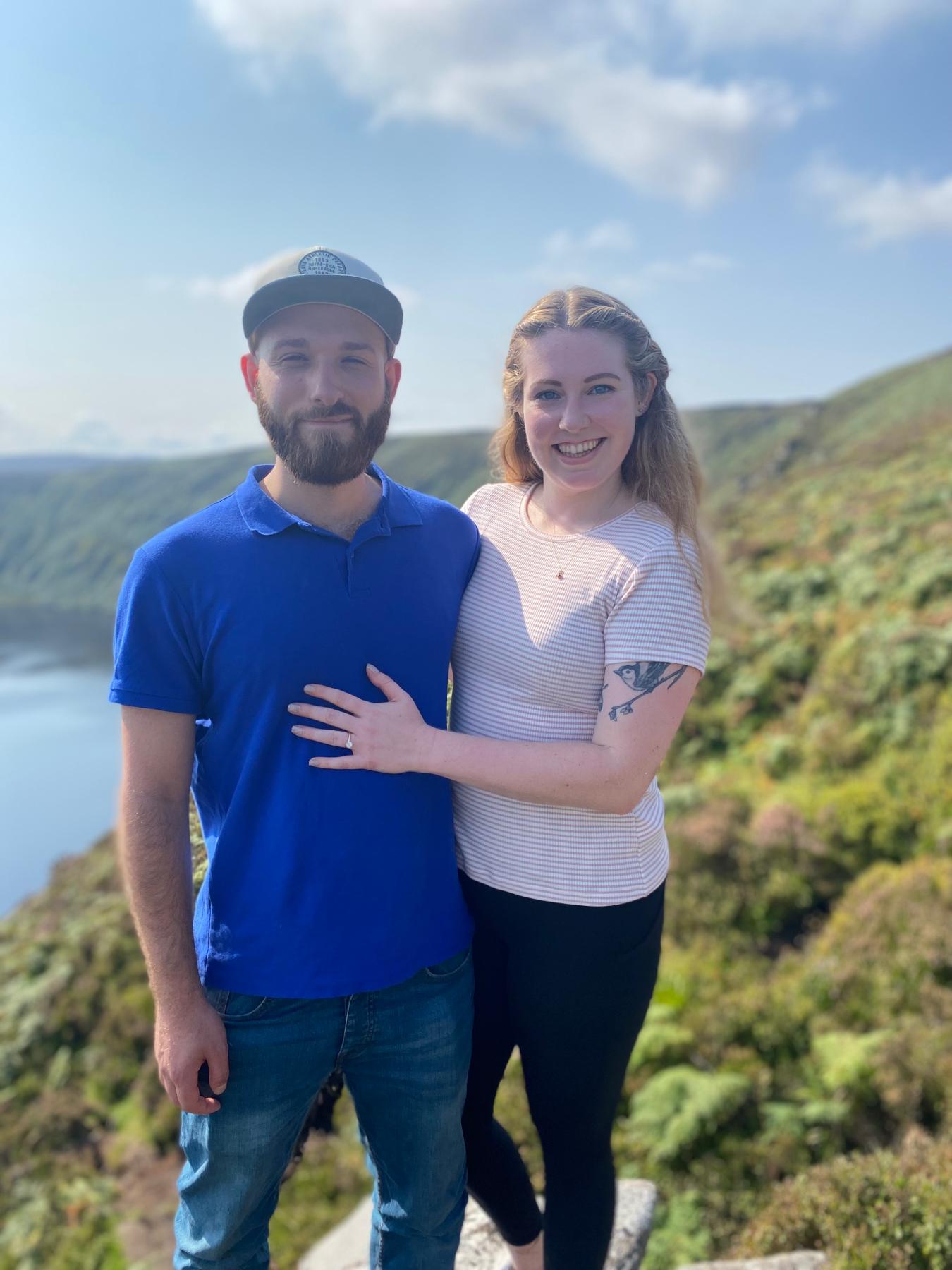 Our engagement: Lough Bray, County Wicklow, Ireland