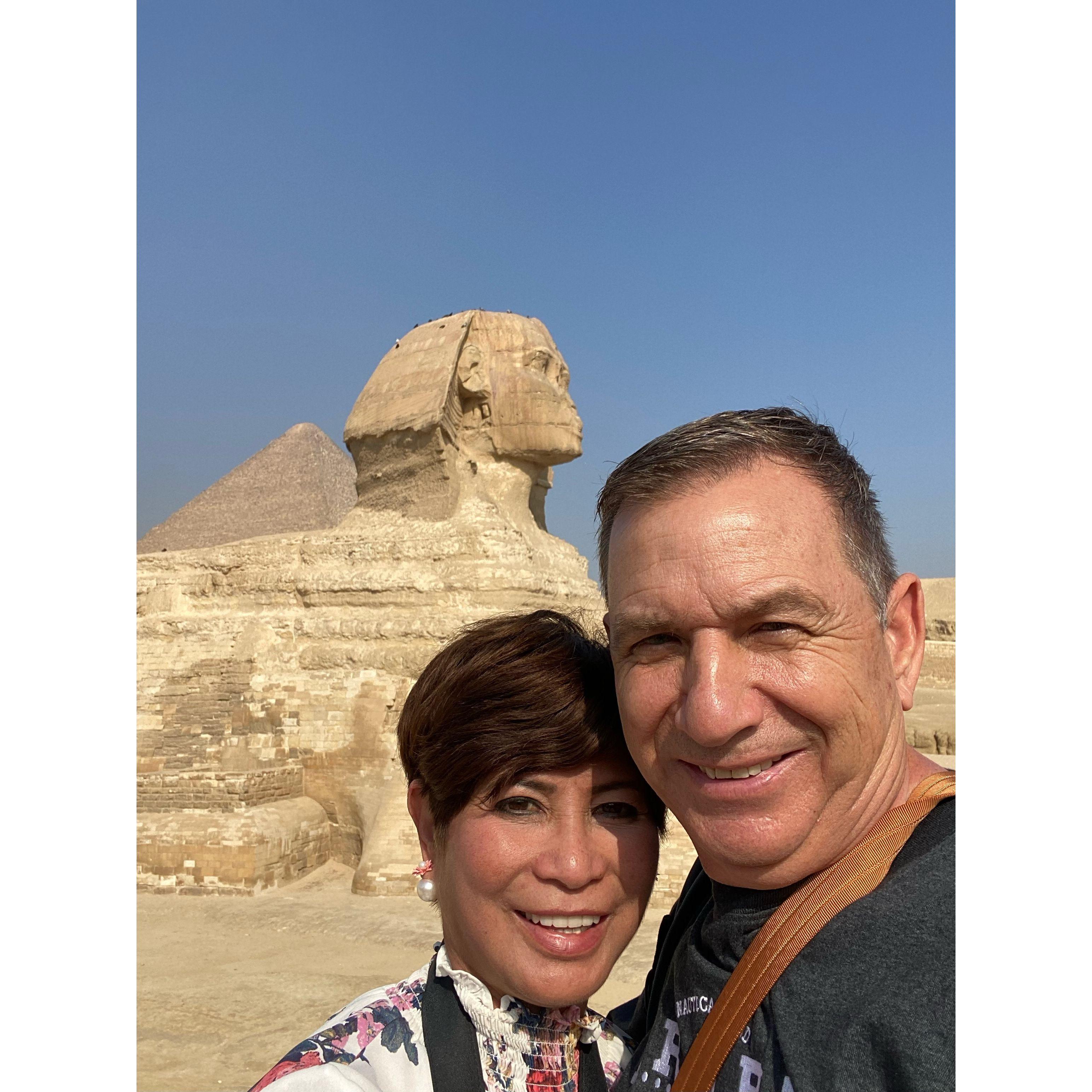 Taken at Sphinx of Giza- Egypt- Nov. 2021