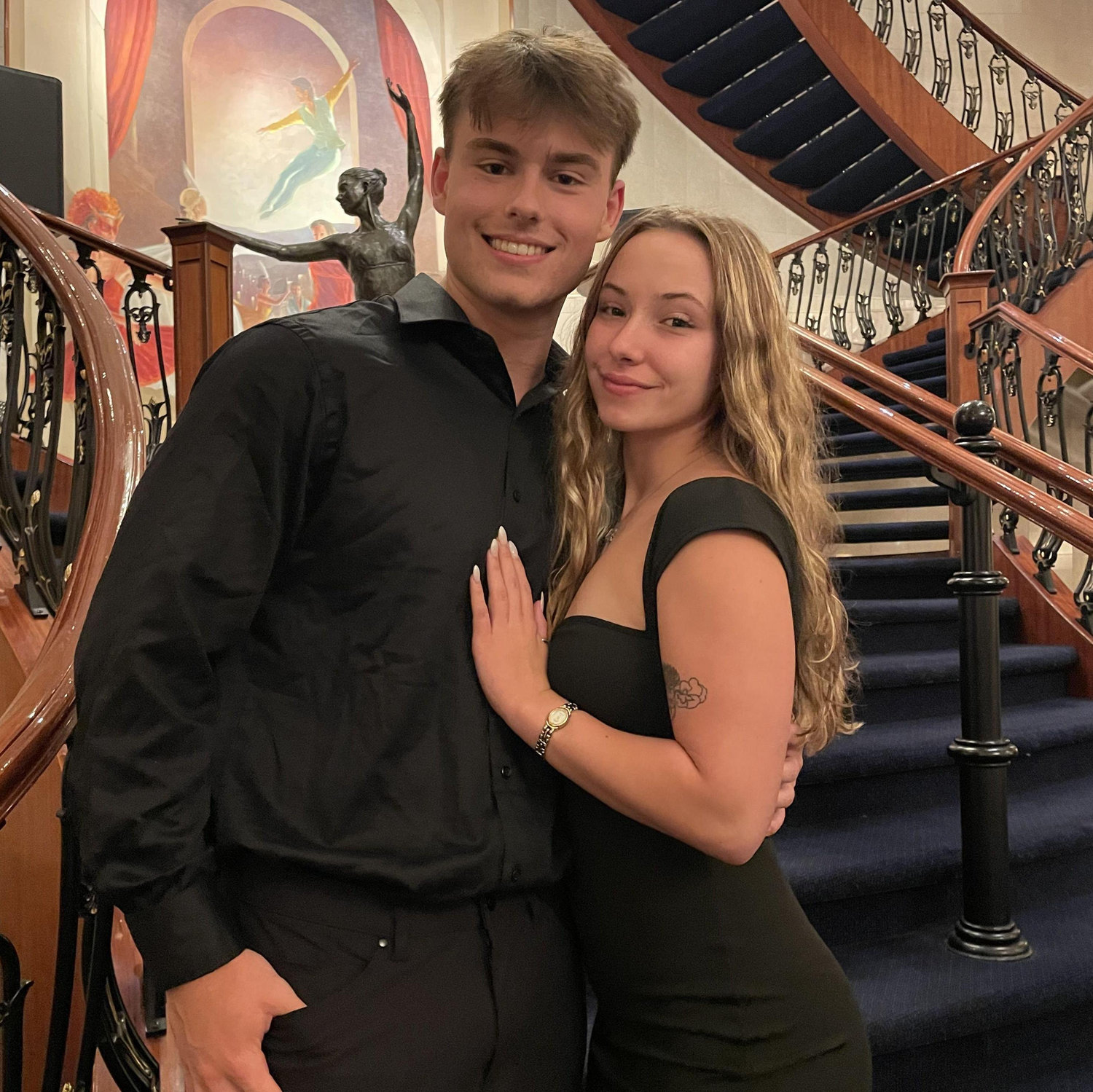 Our first cruise together.