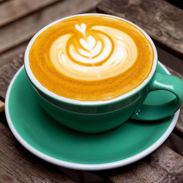 First coffee date as a married couple