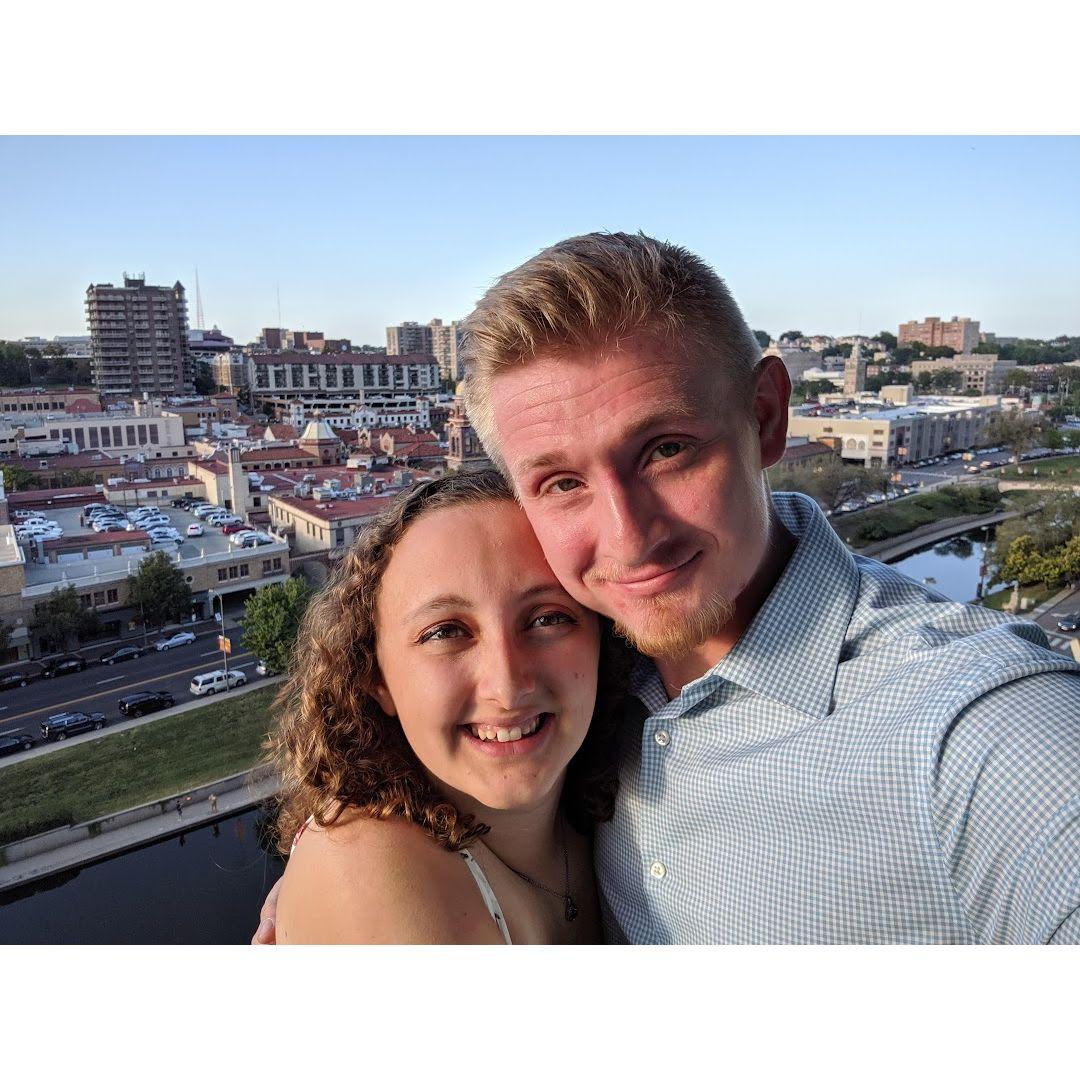 Celebrating our 6 year anniversary on the Plaza