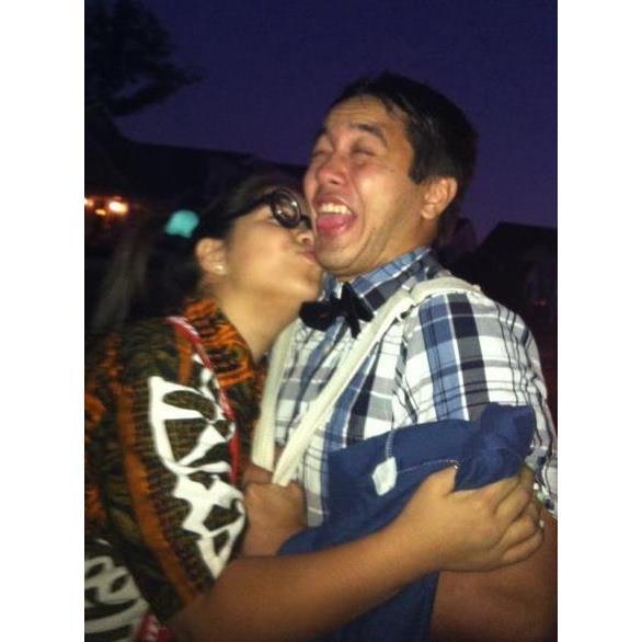 Halloween 2012 - 2 nerds in love then, and now!