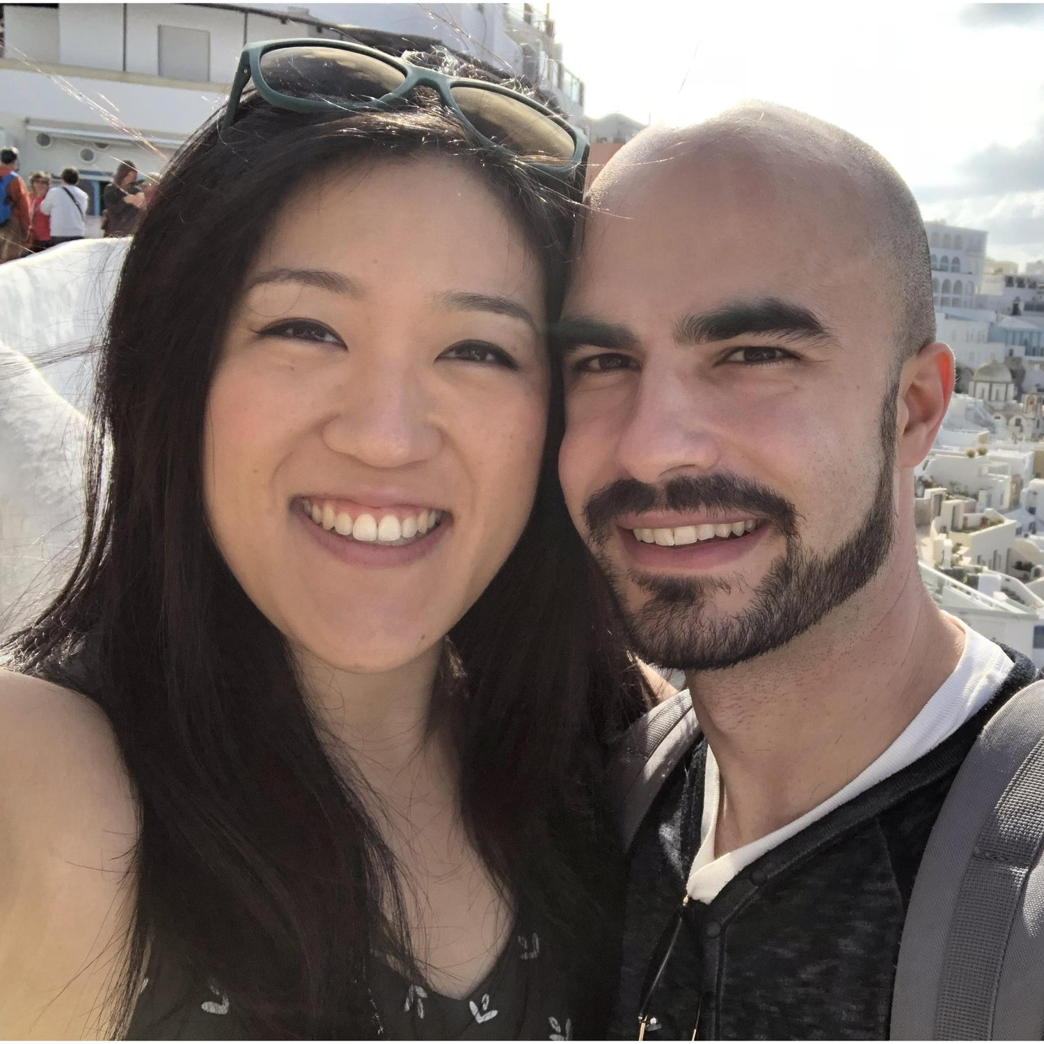 Our first vacation getaway to Greece.