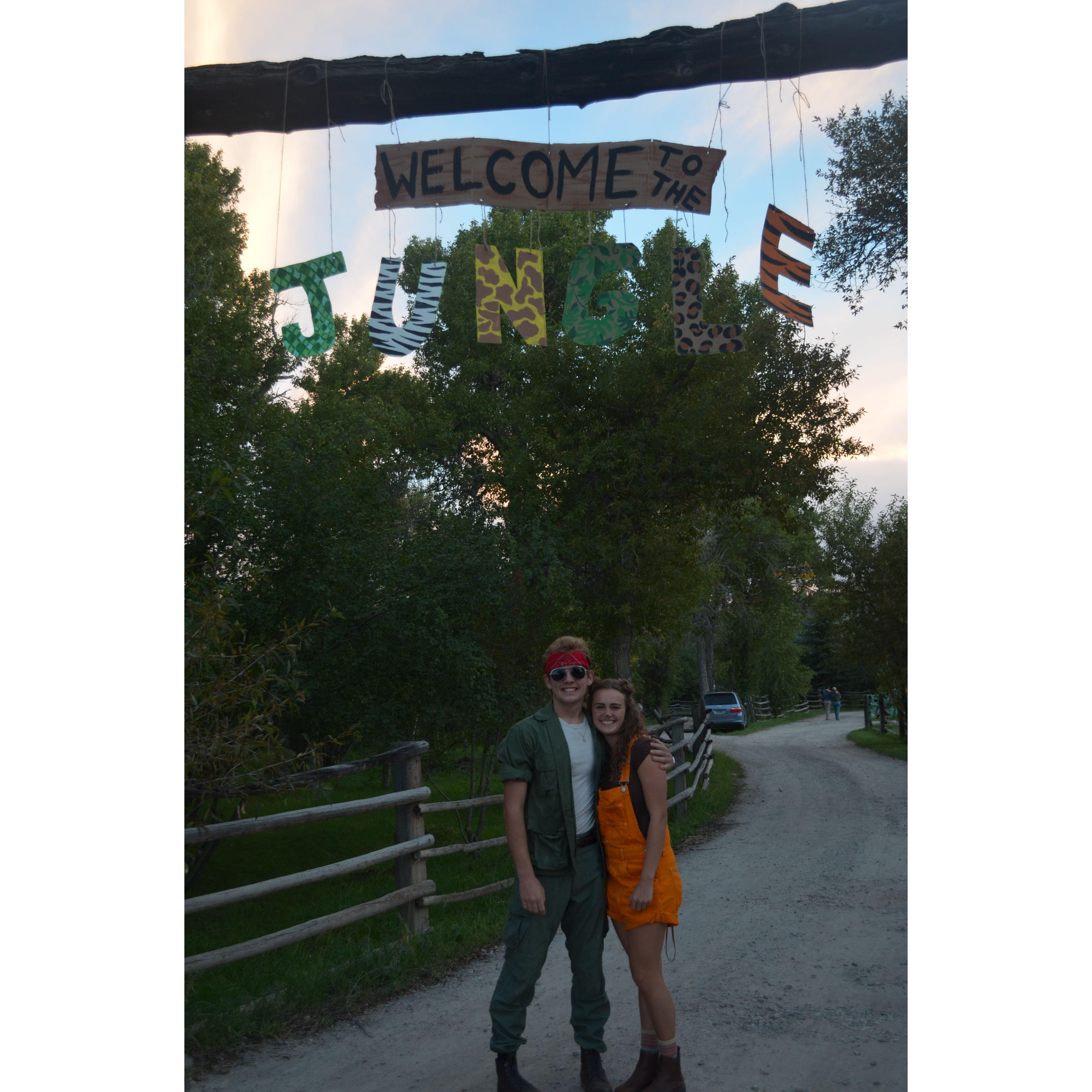 School dance at the beginning of our Junior year!