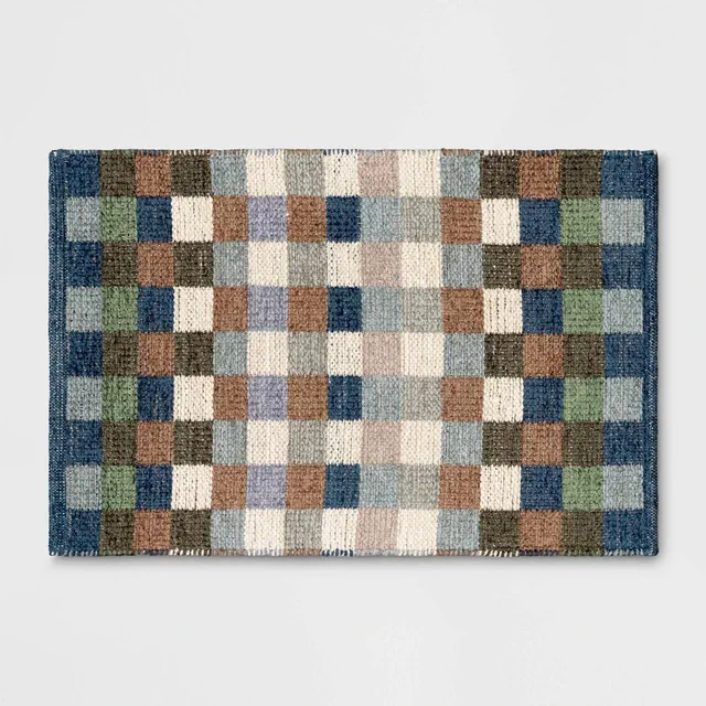 2'x3' Checkered Accent Rug - Threshold™
