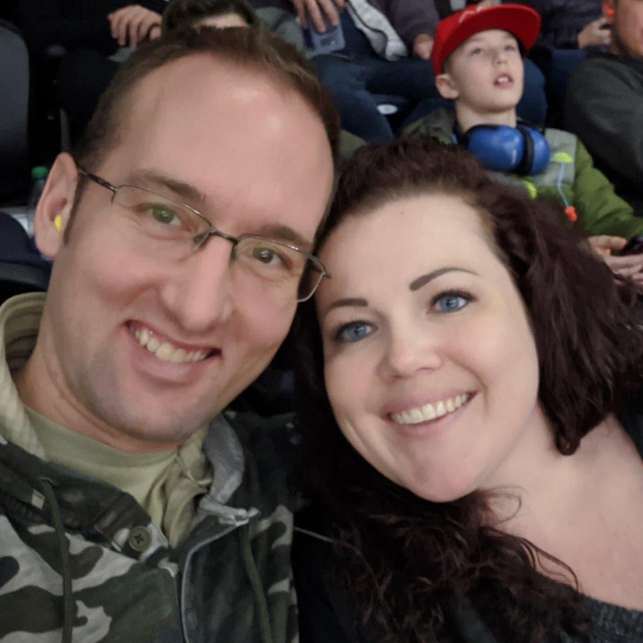 My first monster truck rally!!