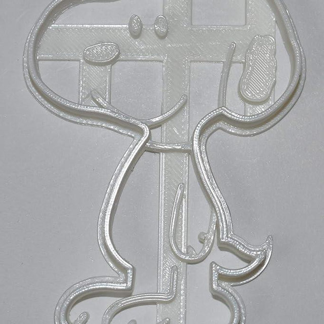 INSPIRED BY SNOOPY PET BEAGLE COMICS CARTOON CHARACTER COOKIE CUTTER BAKING TOOL MADE IN USA PR615