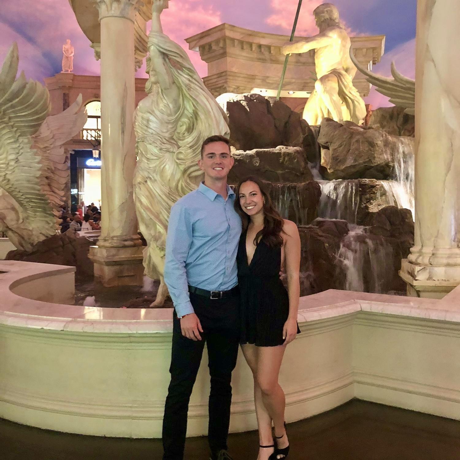 2018 (babies!) in Las Vegas for Cody's fraternity formal