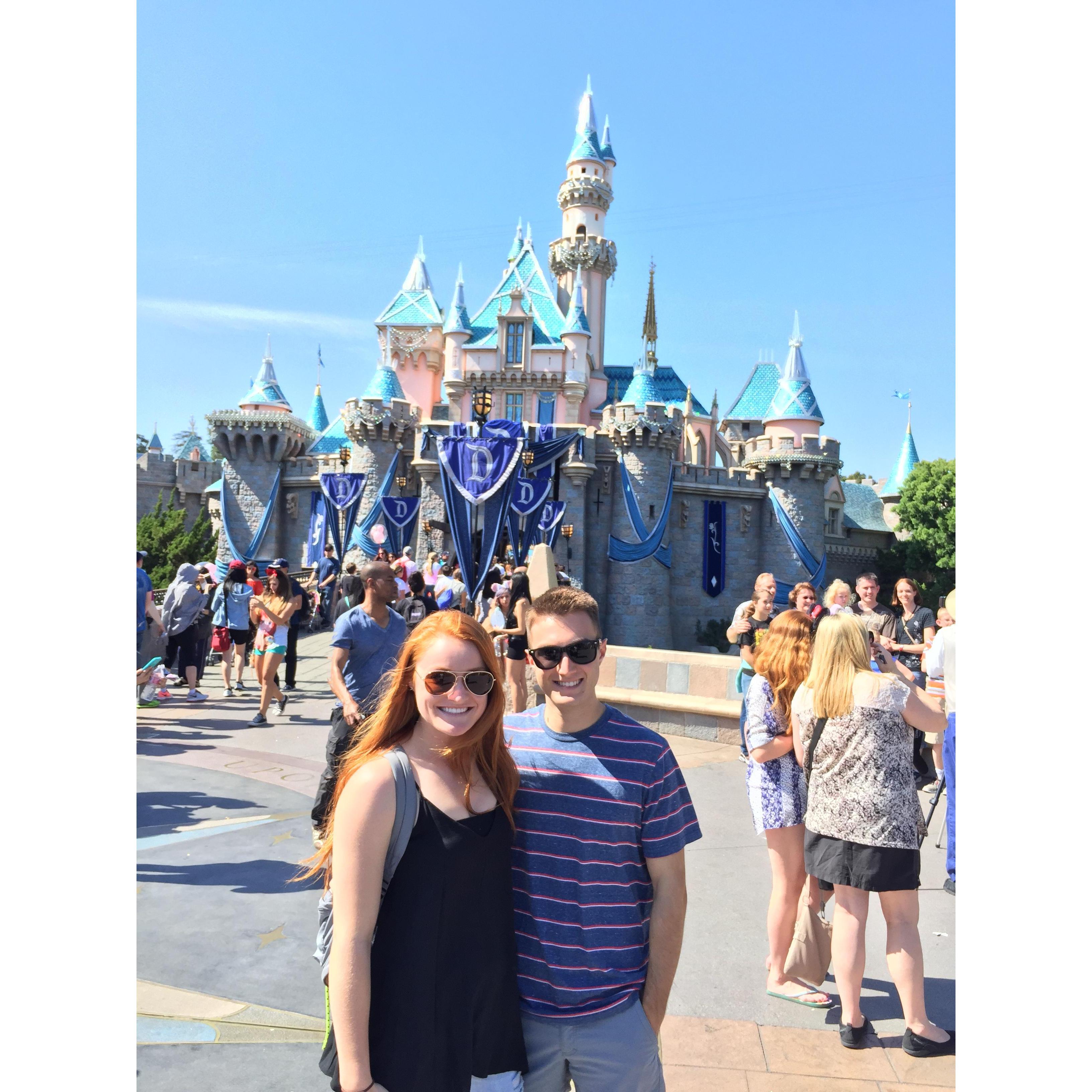 One of many Disney trips.