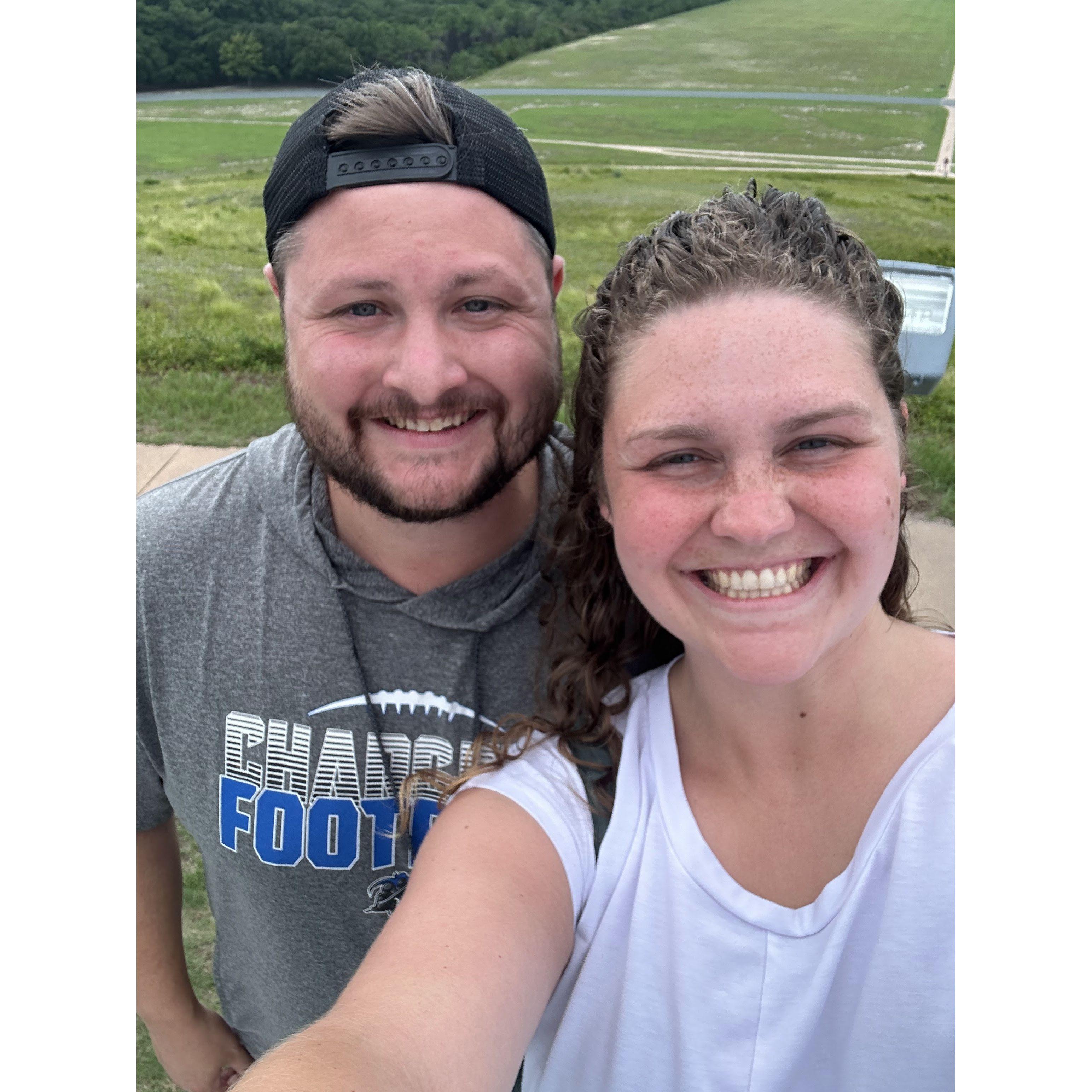 Our visit to the Wright Brothers Memorial in Kitty Hawk, NC!