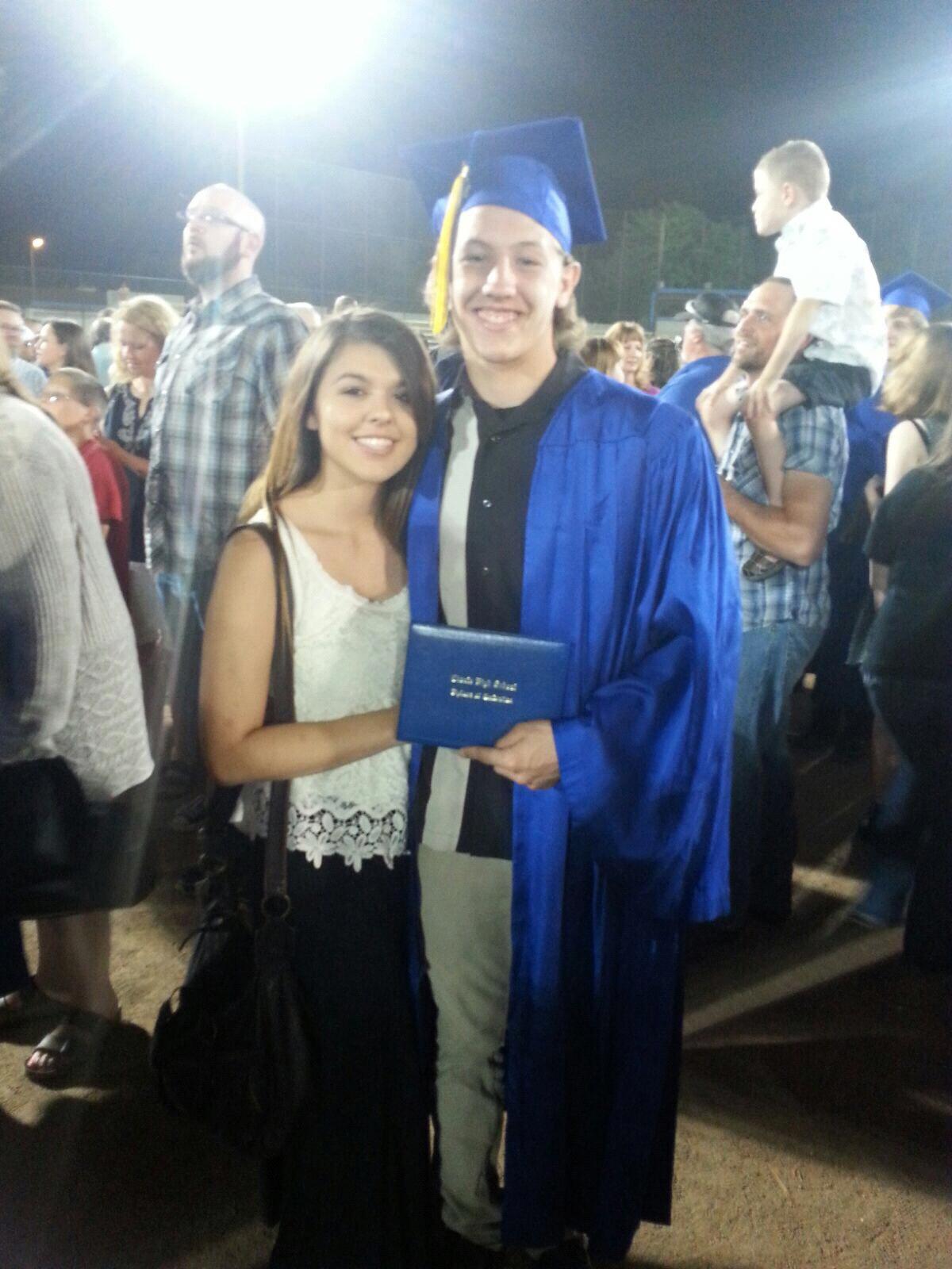 Drew’s graduation 
2015