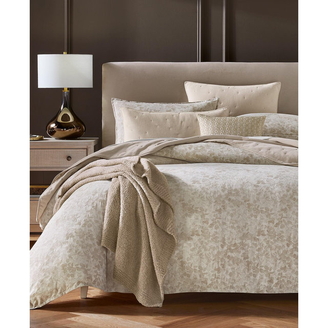 Hotel Collection Foglia Duvet Cover Set, King, Exclusively at Macy's