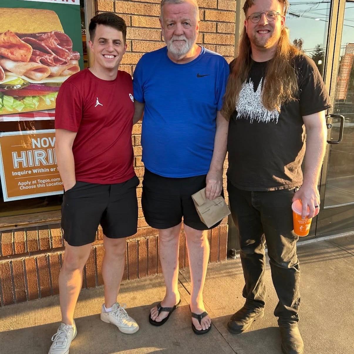 Greg’s dad and brother