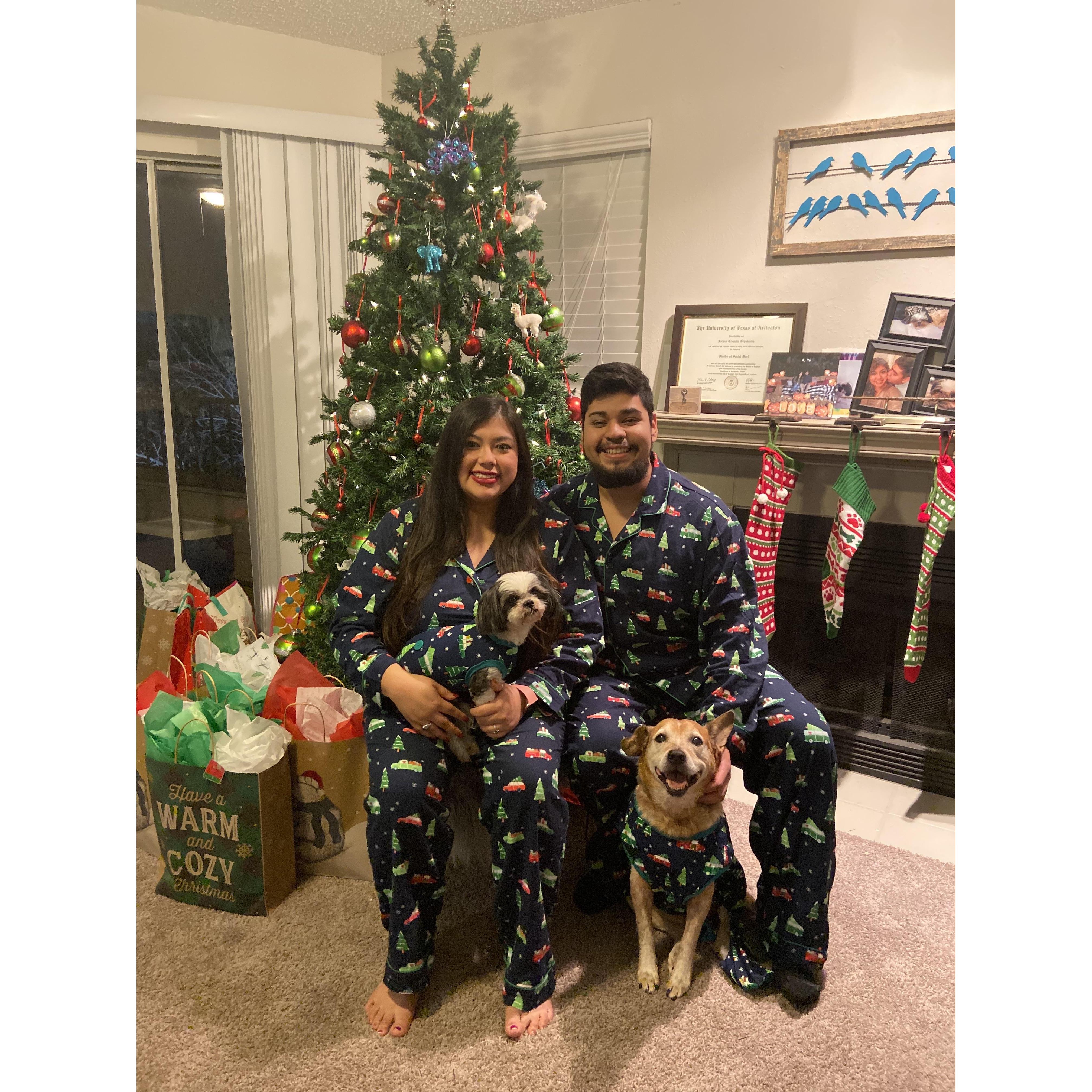 Our Christmas photo from last year!