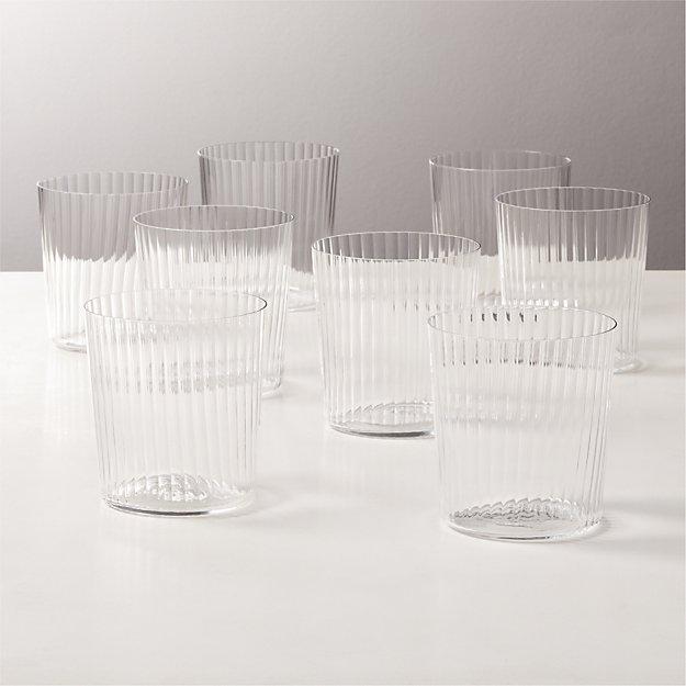 Marta Optic Double Old-Fashioned Glasses Set of 8