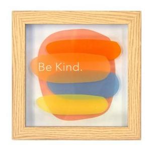 Be Kind Framed wall poster print - New View