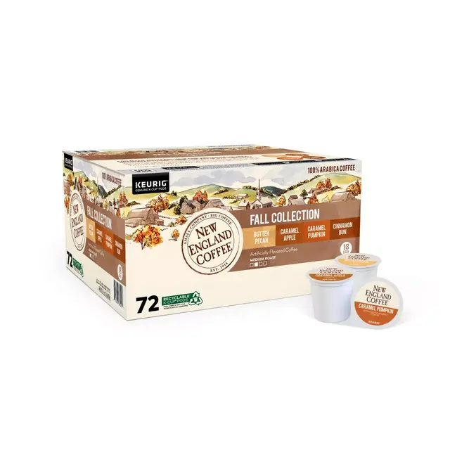 New England Coffee® Fall Collection Variety Pack Keurig® K-Cup® Pods 72-Count
