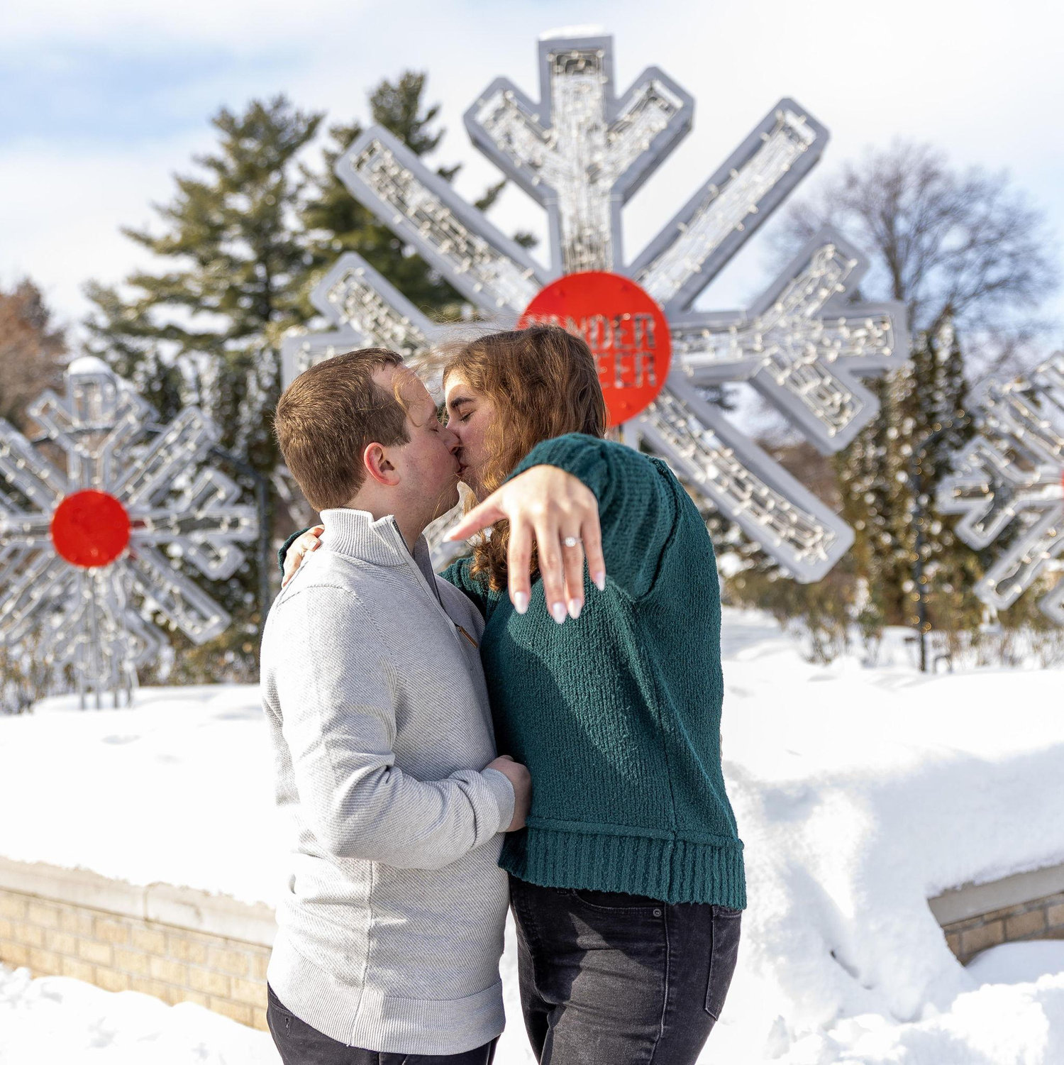 Engagement Pictures, Davenport, IA Winter 2025
