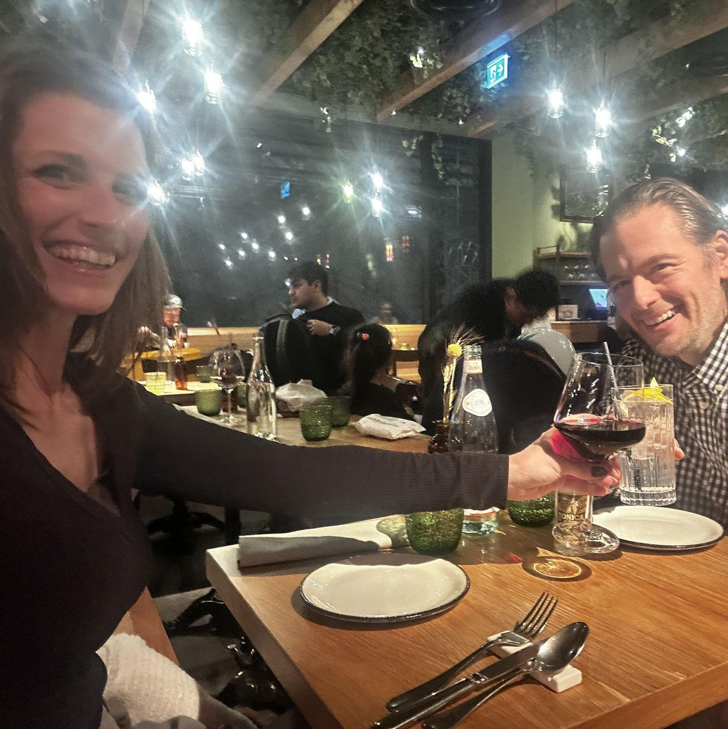Our first night in London