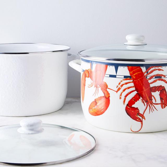 Enameled Lobster & Stock Pot, 18QT