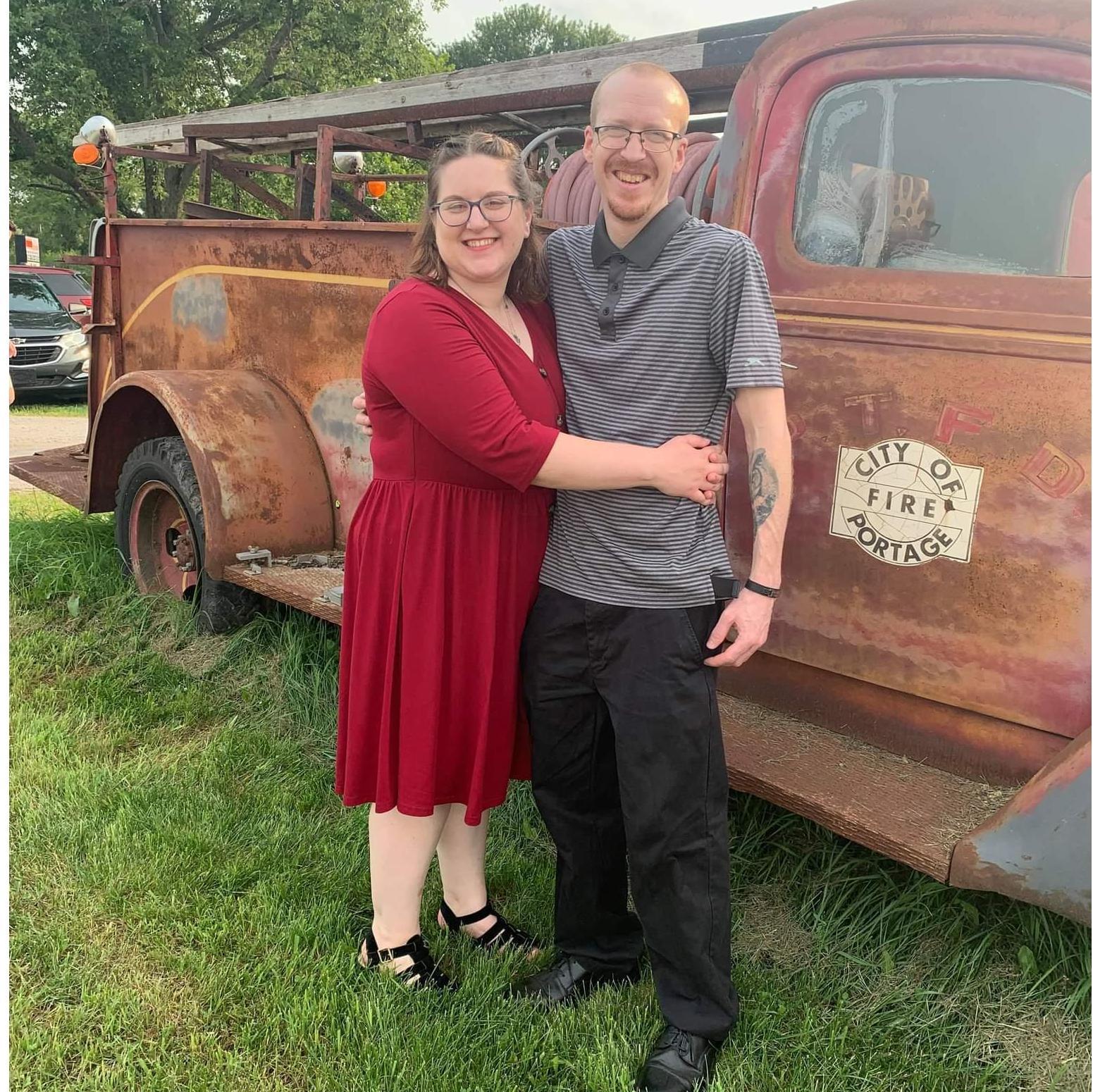 Our second wedding we went to together