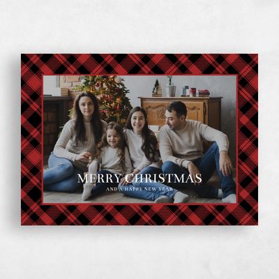 Red Holiday Card - Baldwin
