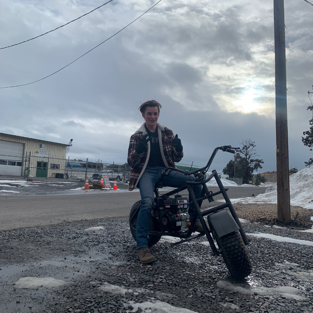 Ashtin's minibike project
