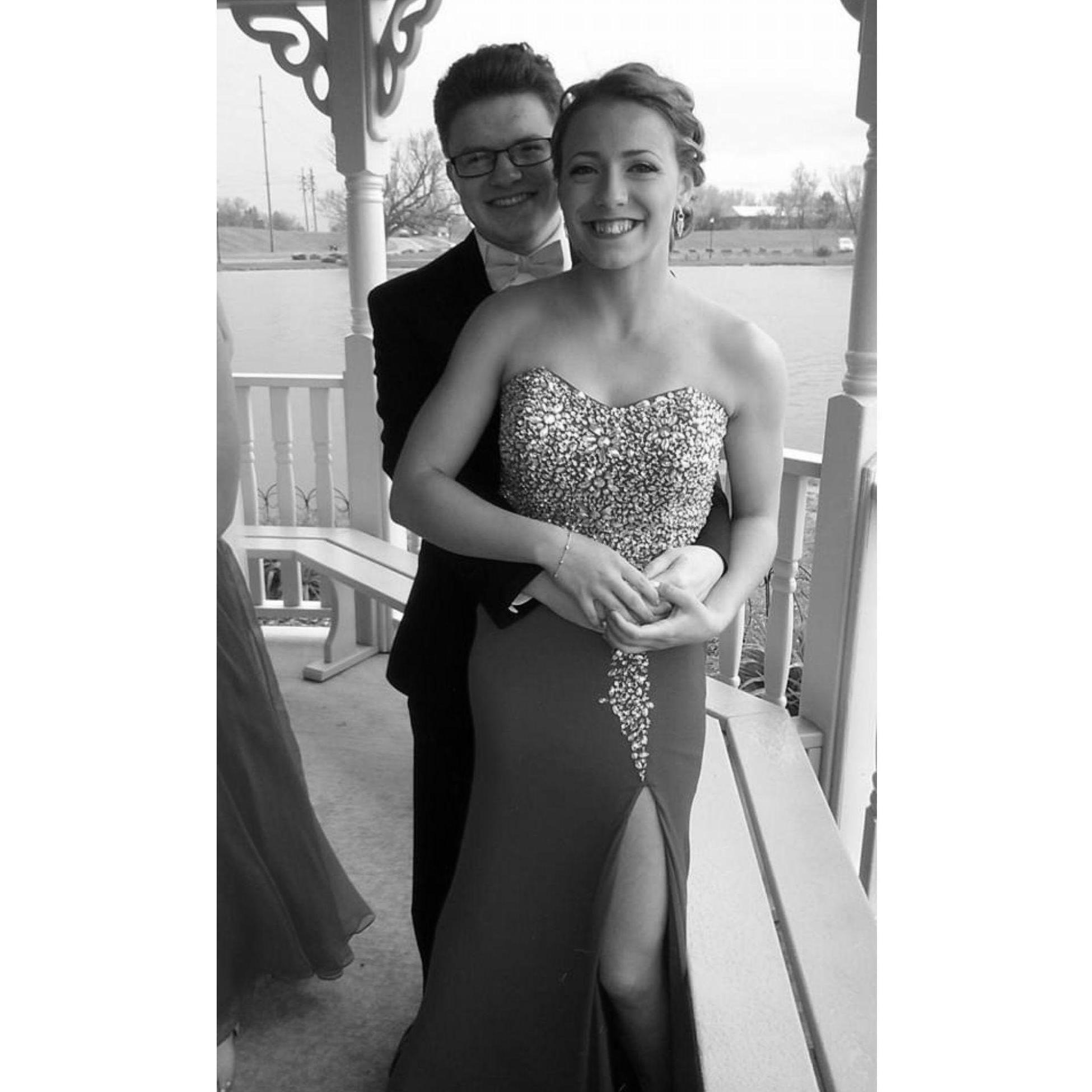 Morgan's junior prom in 2016.