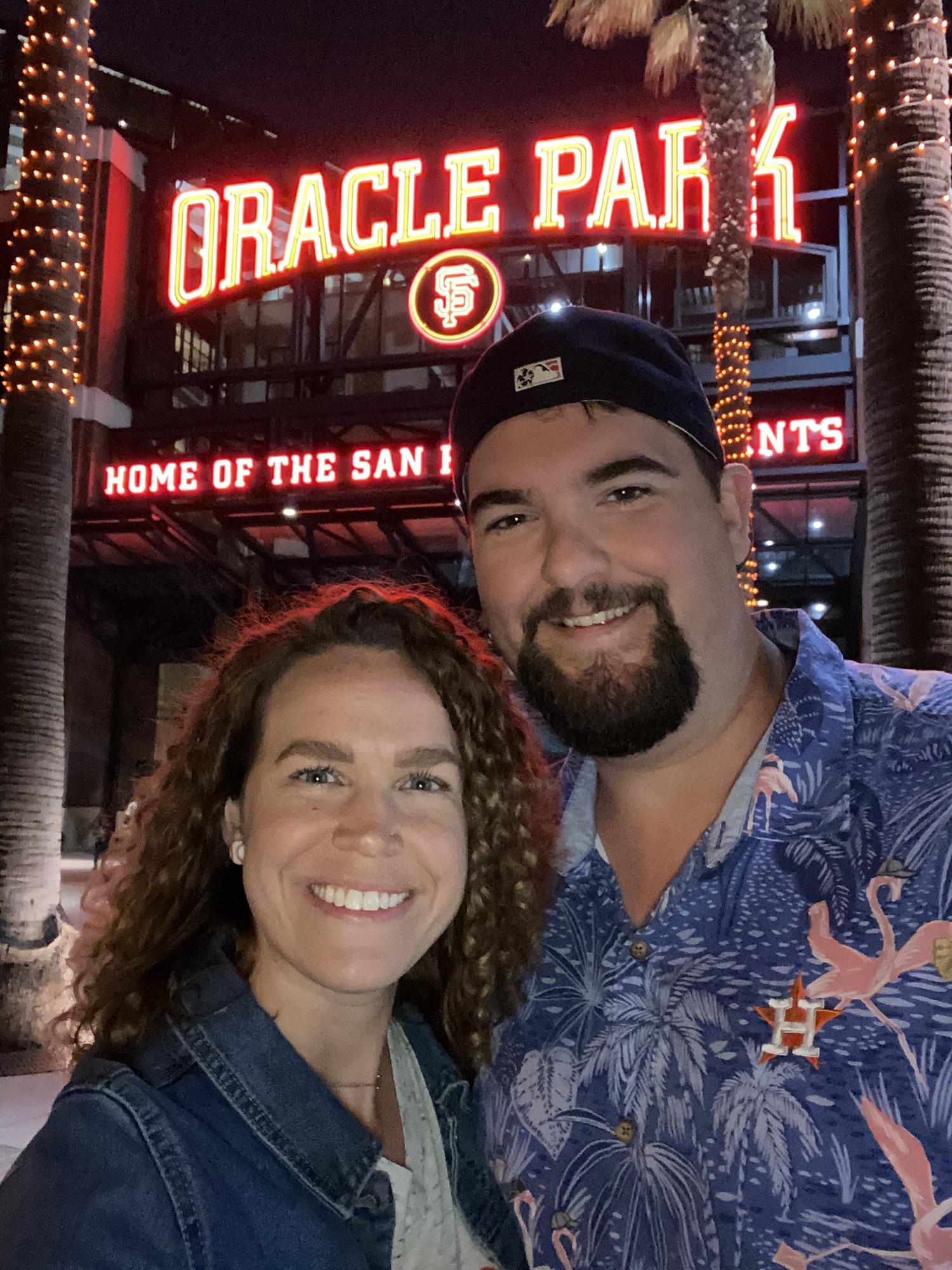 Padres vs Giants at Oracle Park in San Francisco