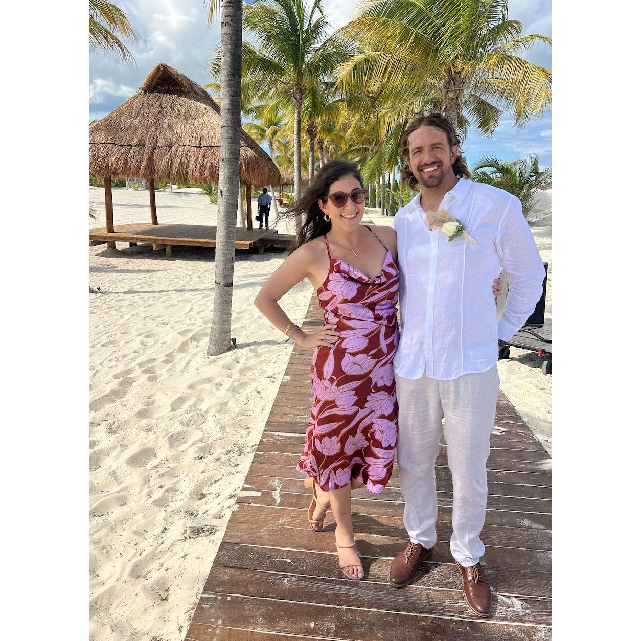 Our First Trip to Mexico together to celebrate Brian and Andrea's wedding!