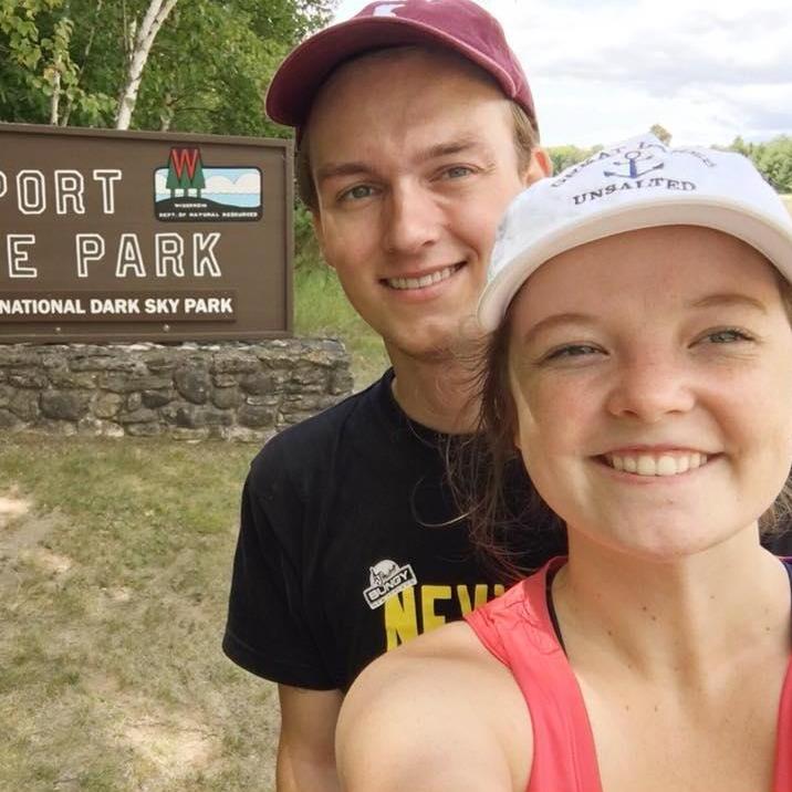 One of our annual Newport State Park camping trips in Door County