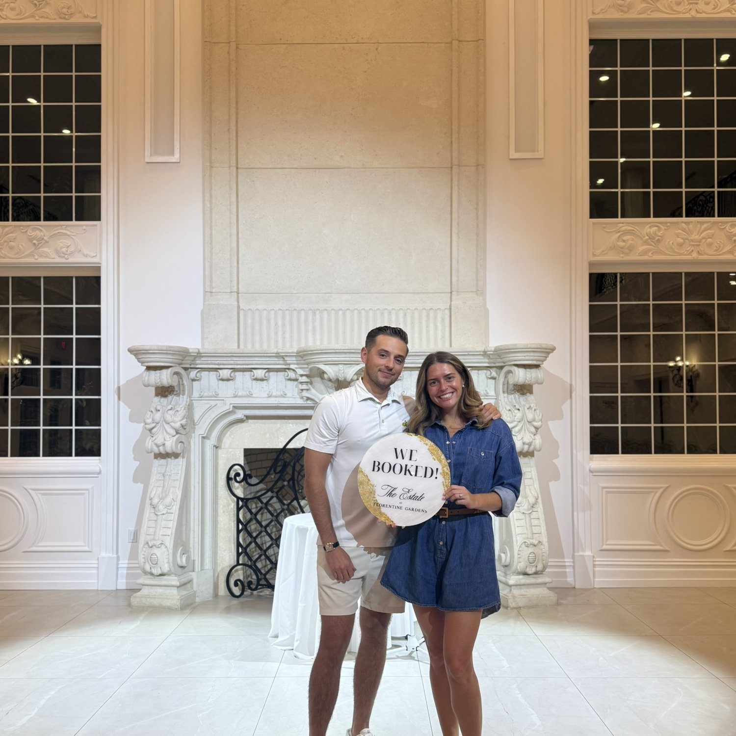Booking our wedding venue