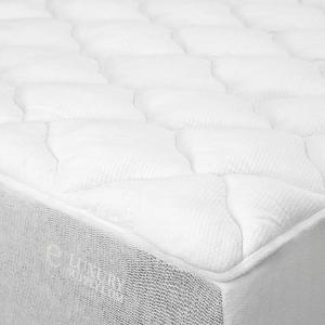 eLuxurySupply - eLuxury King Rayon from Bamboo blend Mattress Pad in White