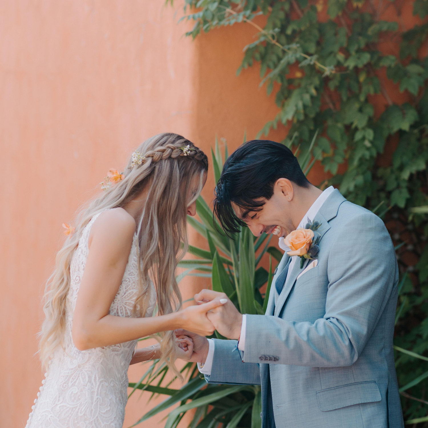 Our wedding day, August 2025