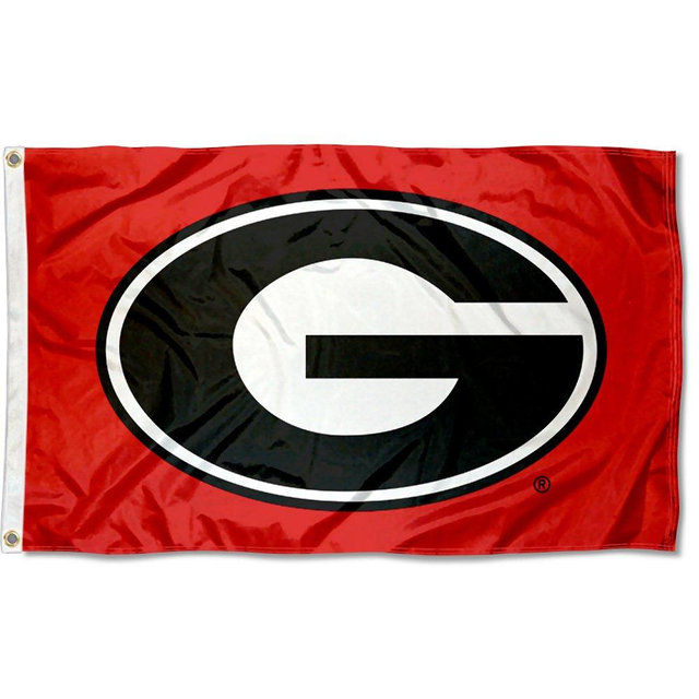Georgia Bulldogs Dawgs University Large College Flag