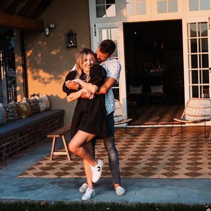 Right after we got engaged at 7 Koppies in Franschoek, South Africa