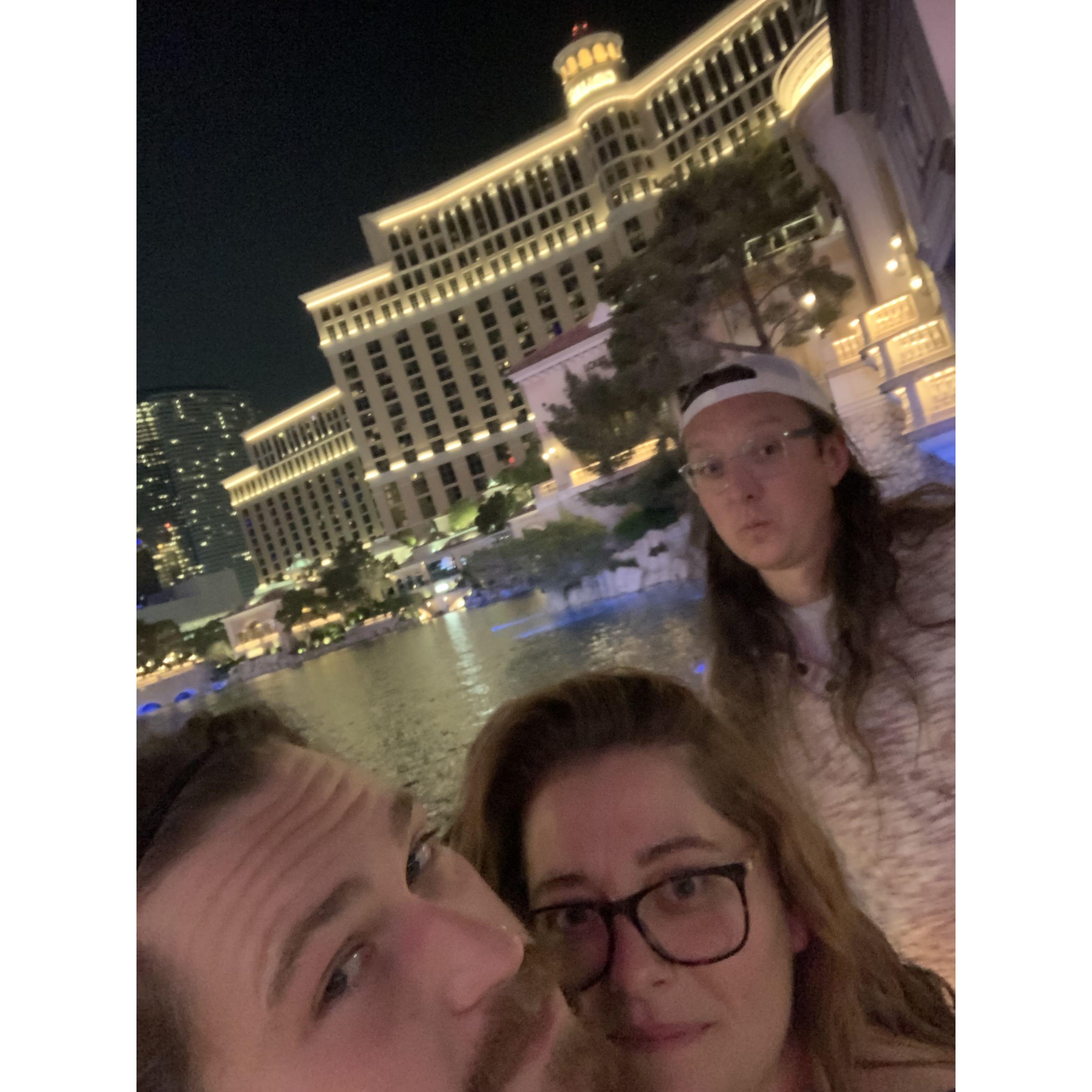 Having too much fun in Vegas with Kelly! 