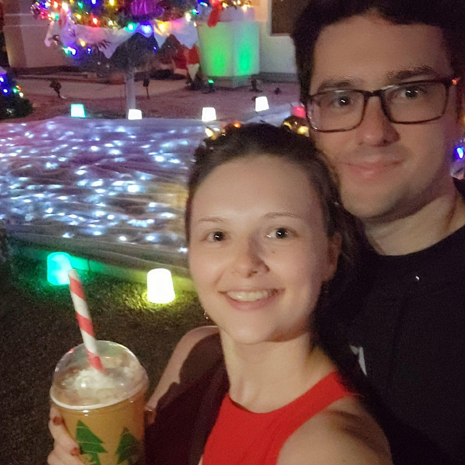 Strolling Christmas lights is a must together - 2025