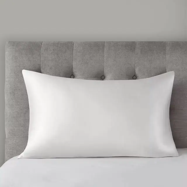 Madison Park® Silk 100% Mulberry Queen Pillowcase in White