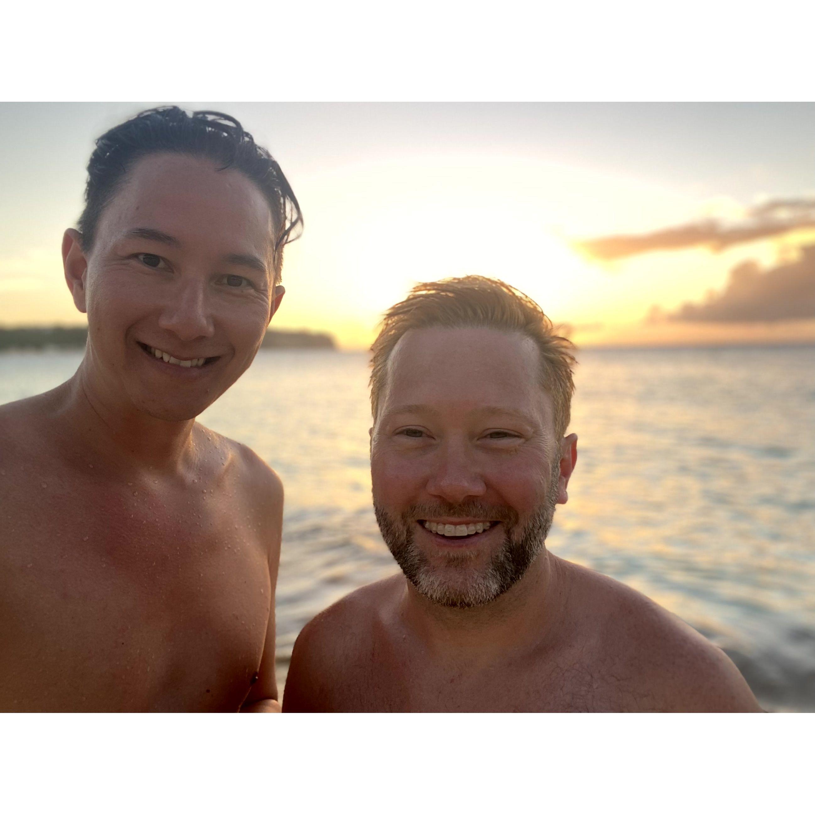 Our favorite beach in St Martin!